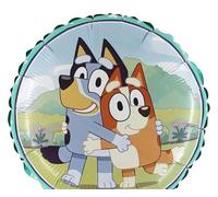 Toyland® Globo redondo de papel de aluminio Bluey y bingo de 18 pulgadas, decoraciones de fiesta para niños