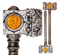 Toyland® - Martillo de Guerra Ligero y Realista de 40 cm (15") - Accesorios para Disfraces de Thor y Vikingos - Juego de simulación - 1 elegido al Azar