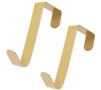 Toyland® Paquete de 2 colgadores de Coronas de Metal para Colocar sobre la Puerta de 13 cm - Ultradelgados - Accesorios de decoración de Temporada