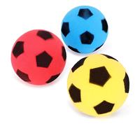 Toyland® Paquete de 3 minibalones de fútbol de Espuma Suave de Colores de 7,5 cm (3") - Juegos de Playa de Verano - Juguetes Deportivos para Interior y Exterior