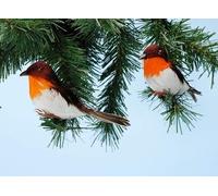 Toyland® Paquete de 4 palizas de árbol de Navidad - Decoración para tartas