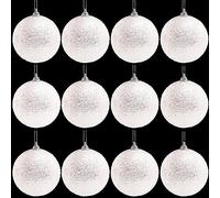 Toyland® Paquete de bolas de árbol de Navidad brillantes de 16 a 9 cm: adornos navideños tradicionales