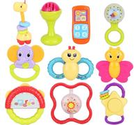 Toyland® - Sonajeros para bebés y niños pequeños - Diseños surtidos - 1 al azar - 3m +