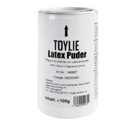 Toylie Latexpuder - 100g polvos de talco, sin aditivos, colocación para las ropas de latex