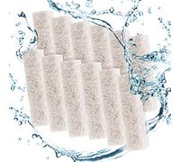 TOYMIS 12 almohadillas de filtro especiales reductoras de amoníaco para Aqueon Quietflow LED Pro modelo 10, cartuchos de filtro de esponja de alta densidad para acuario filtración de agua