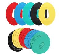 TOYMIS 25pcs Parches Adhesivos para Dexcom G6, Protector de Sensor Resistente al Agua, Cinta de Sensor Pegatinas para Sensores Compatible con Dexcom G6 (5 Colores)