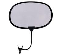 TOYMIS Parasol para Portátil con Clip, 45x30cm Flexible y Plegable Parasol para Portátil Protector Térmico y Antirreflejos Laptop Sun Shade para Exteriores (Gris)