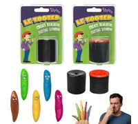 Toynificent Máquina de Pedos, Fabricante de Pedos con 5 Caca Tirachinas, Simulador de Sonido de Pedo, Articulos de Broma Pedos, Divertido Dispositivo de Broma para Adultos y Niños (2 Piezas)