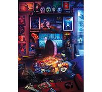 toynk Horror Room and Scary Movies 1000 Piece Jigsaw Puzzle by Rachid Lotf