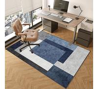 TOYOCC Alfombrilla para Silla de Oficina Gaming para Suelos Duros 140 x 160 cm, Protector de Alfombra Multiusos, Alfombrilla para Silla de Escritorio Duradera con Antideslizante para Oficina en casa