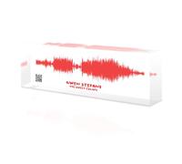 toyofmine Personalized Soundwave Art, Custom Sound Wave Print, Colorful 3D Look Soundwave Gift, Gift for Him & Her, Acrylic Song Sound Wave Block Size (8 X 2.50 Inches)
