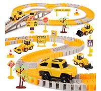 Toyokid juguetes para niños a partir de 2 3 4 5 6 años, regalo de pista de carreras para niños 2-6 años, pista de carreras para niños juguete a partir de 2-6 años, regalo de cumpleaños para niños 2 3