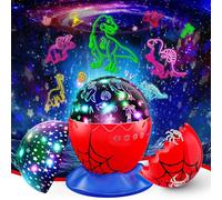 Toyokid Luz Nocturna Infantil, Dinosaurios Juguetes Niño 2 3 4 5 6 7 8 Años Regalo Niño 3 4 5 6 7 8 Años Proyector Infantil Dinosaurio Lampara Bebe Regalo Pascua Cumpleaños Juguetes para Niños