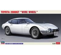 Toyota 2000gt, Draht-Rad 1:24 Plástico Modelo Kit Hasegawa