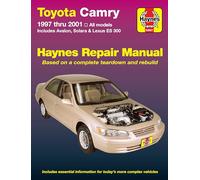 Toyota Camry, Avalon, Solara & Lexus Es 300 1997 Thru 2001 Haynes Repair Manual: Models Covered : All Toyota Camry, Avalon and Camry Solara and Lexus ... 2001 (Hayne's Automotive Repair Manual)