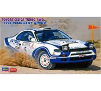 Toyota Celica Turbo 4WD 1994 Qatar Rally 1:24 Plástico Modelo Kit Hasegawa
