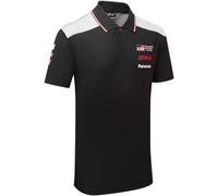 Toyota Gazoo Racing WRT - Polo con cuello del equipo - Campeonato del Mundo de Rally - Producto oficial - Negro/Rojo/Blanco, Negro, XL
