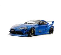 Toyota GR Supra LWB 2025 Azul Metálico Modelo 1:18 Solido Tuning