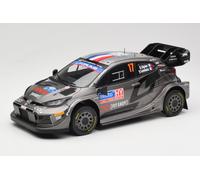 Toyota Gr Yaris WRC #17 Rally Finland 2024 Ogier/Landais 1:18 Modelo Ixo Model