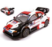 Toyota Gr Yaris WRC Hybrid #33 Rally Finland 2023 Evans / Martin 1:18 Modelo