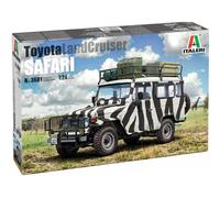 Toyota Land Cruiser Safari Italeri 3681 1/24. Maqueta Del Célebre 4x4 Japonés S