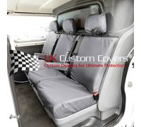 Toyota Proace (2016 en Adelante) Impermeable a Medida Trasero Seat Fundas Gris
