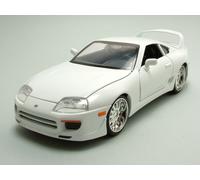 Toyota Supra 1995 Blanco Brian Fast & Furious Coche De Modelo 1:24 Jada Toys