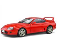 Toyota Supra MK4 A80 1993 Renaissance rojo modelo de coche 07601 Solido 1:18