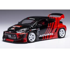 Toyota Yaris/Pandem Negro Advan 1:43 Modelo IXO MODEL