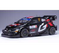Toyota Yaris Wrc #17 Rally Croacia 2024 Ogier / Landais 1:18 Modelo IXO MODEL