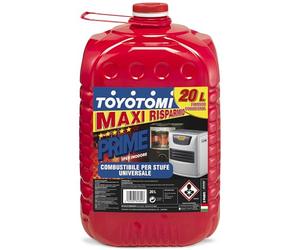Toyotomi PRIME20L sin olor, combustible compatible con todas las estufas eléctricas o mecánicas, excelencia japonesa, ahorro maxi 20 litros