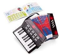 Toys-10057 New Classic Toys-10057- Acordeon para niños, Color Madera (Ref 0057)