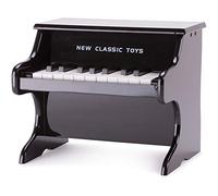 Toys-10157 New Classic Toys-10157-juguete Instrumento Musical de Juguete, Piano, 3 año(s), Niño/niña, Negro, 325 mm, Color Madera (10157)