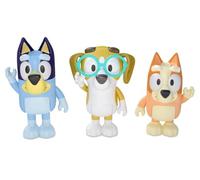 Toys: Bingo, Honey Paquete de 3 Figuras de Juego - 3 Figuras con Partes móviles - 3 Figuras de acción del exitoso Programa Infantil - Juguetes coleccionables Oficiales, Sister Bingo y Friend Honey
