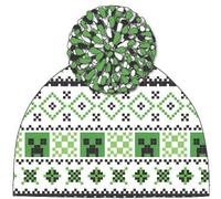 Toys & gamers minecraft - gorro de lana de punto para esquí, color bl