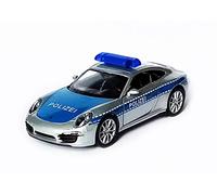 Toys Porsche 911 (991) Carrera S Policía Modelo Metal Welly Modelo Coche de Juguete 47