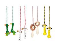 Toys pure Springseil Tiere mit Holzgriffen als Tiermotive (ver (Importación USA)