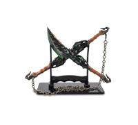 TOYS TOP WONDERS Figura 3D Replica Doble PRIMORDIUM Melee Valorant 22cm Dual Color Metal Soporte Expositor Decoracion Setup Gaming Merchandising Coleccionable