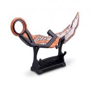 TOYS TOP WONDERS Figura 3D Replica KARAMBIT RGX 11z Pro Valorant 17cm Naranja Metal Soporte Expositor Decoracion Setup Gaming Merchandising Coleccionable