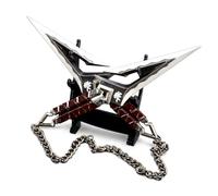 TOYS TOP WONDERS Figura 3D Replica KURONAMI NO Yaiba Valorant 16cm Marrón Metal Soporte Expositor Decoracion Setup Gaming Merchandising Coleccionable