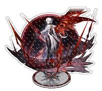 Toys Top Wonders Figura Acrílica Coleccionable para Genshin Impact, Mini Stand de Escritorio, Personajes Teyvat (Furina, Xiao, Navia, Neuvillette) (Arlecchino)