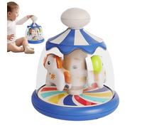 Toys - Tumble Top Spinner Toy, Rotating Projector with Light-Up Feature, Colorful Rotatable Cause-and-Effect Interactive Developmental Toy For Kids, Early Learning Fun