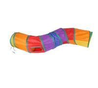 Toys - Túnel para gatos | Gran Juego de Juego y Tubo con Pelota de Juego | S Tubo Plegable con Mirilla Interactiva ideal para el ejercicio interior para Gatitos