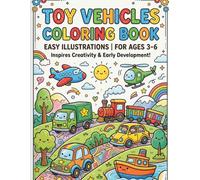 Toys & Vehicles Coloring Book for Kids