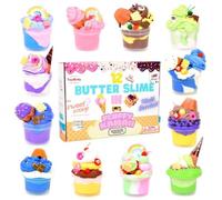 ToysButty Juego de 12 Slime de Mantequilla para niños, Paquete de 12 Unidades