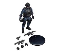 ToysWeltX Figura de soldado de las fuerzas especiales a escala 1:18 con articulaciones, juguete militar vintage, regalo para aficionados