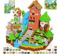 ToyUnited Bloques magnéticos con aventuras mágicas en el río: 300 piezas de bloques magnéticos - Construye tu propia caza del tesoro con figuras y paisajes creativos