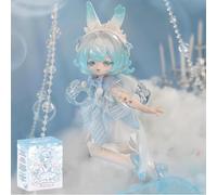 TOYVERSE COME4FREE BJD Bonnie's Serie Meteorológica de 3ª Generación, Pela la perla de lluvia, edición estándar, 1 pieza/19 cm, muñeca BJD, muñecas móviles con ropa de muñeca, regalo de cumpleaños, a