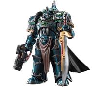 TOYVERSE JOYTOY 1/18 - Figura de acción de Warhammer The Horus Heresy, Alpha Legion Legion Praetor en Armadura Exterminador Cataphractii, Articulaciones Móviles Modelo de Personaje