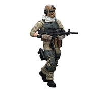 TOYVERSE JOYTOY 1/18 Figura de acción Hardcore Coldplay de los Estados Unidos Delta Assault Squad Machine Gunner, articulación móvil, modelo de personaje de 15 años y mayores